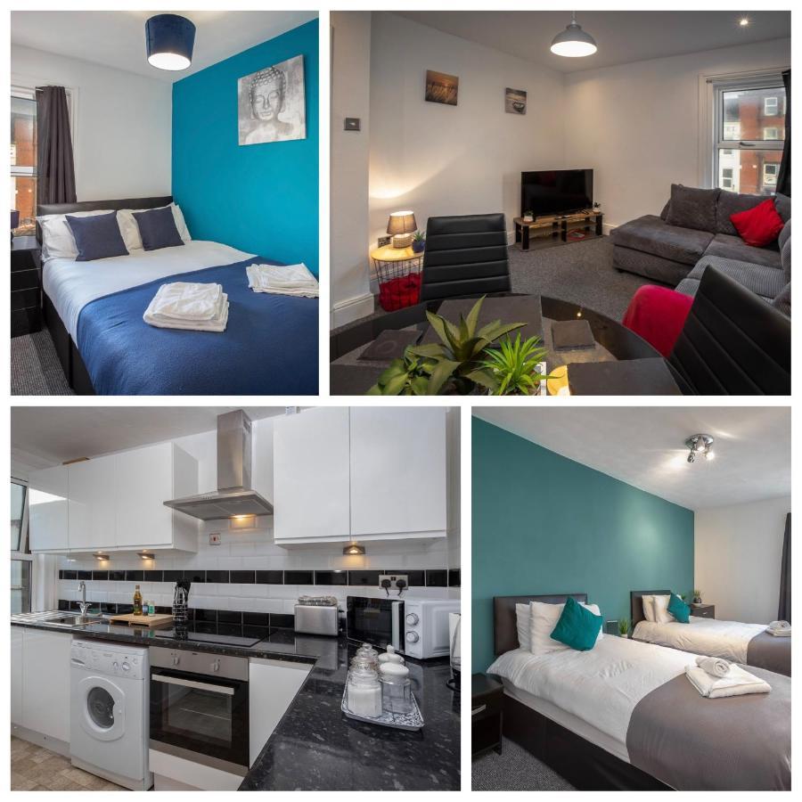 03 Springfield - Sleeps 4 Apartment Blackpool Bagian luar foto